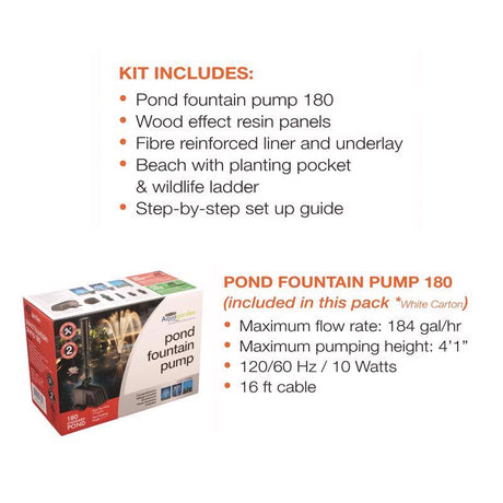 Blagdon Aquagarden 50 gal Resin Pond Kit