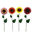 Alpine Assorted Metal 34 in. H Sunflower Outdoor Garden Stake, Pack of 12