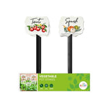 Exhart Assorted Metal 8 in. H Vegetable Pot Stake, Pack of 12