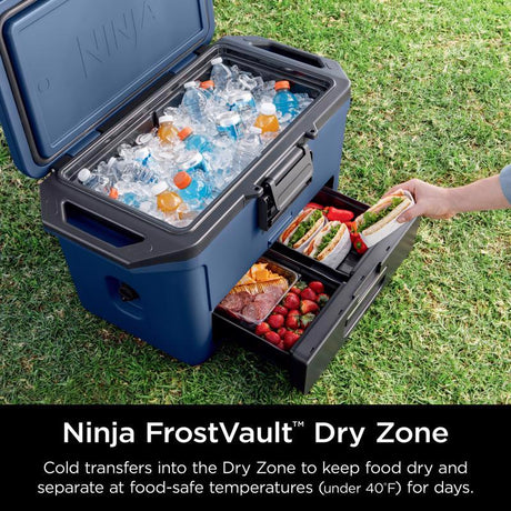 Ninja FrostVault Blue 50 qt. cap. Hard Cooler