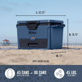 Ninja FrostVault Blue 50 qt. cap. Hard Cooler