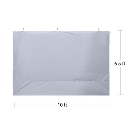 Crown Shade 150D Polyester Pop-Up Tent Sidewall 7 ft. H X 10 ft. W, Pack of 4