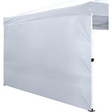 Crown Shade 150D Polyester Pop-Up Tent Sidewall 7 ft. H X 10 ft. W, Pack of 4