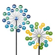 Exhart Multicolored Metal 47 in. H Double Bubble Windmill Stake, Pack of 12