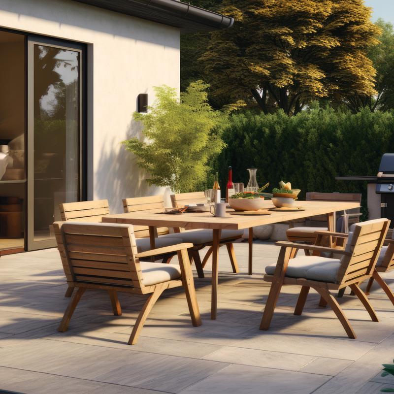 Living Accents Polyester Dining Set Cover