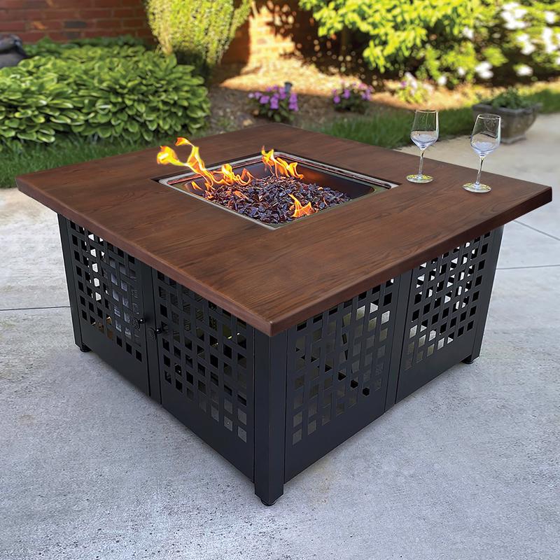 Living Accents Polyester Fire Pit Cover