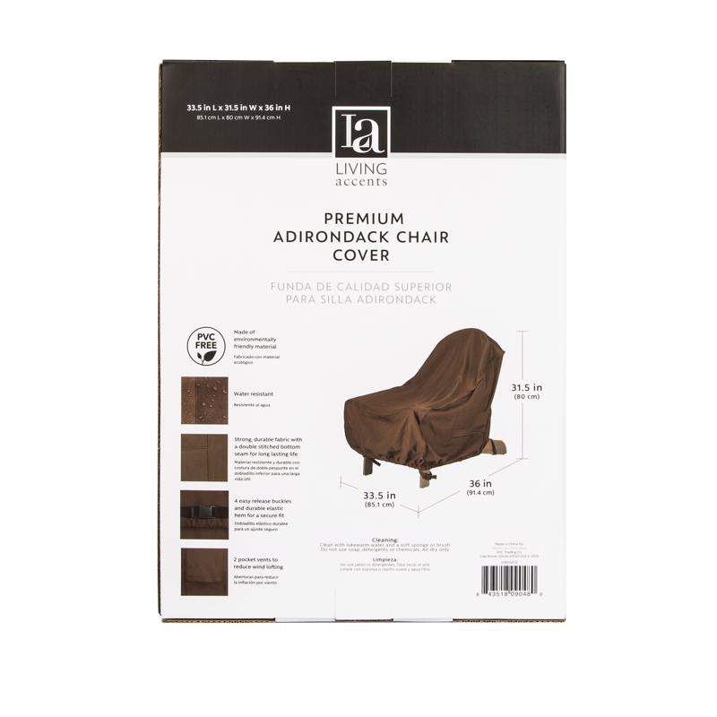 Living Accents Polyester Chair Cover