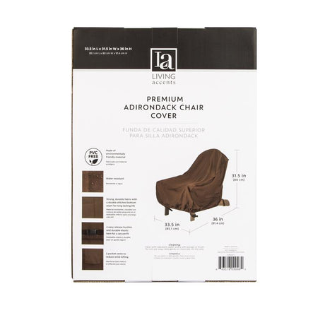 Living Accents Polyester Chair Cover