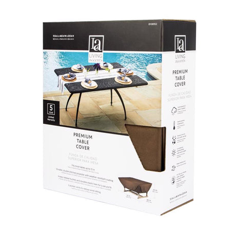 Living Accents Polyester Table Cover