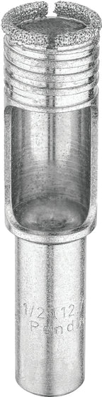 DEWALT DW5578 Drill Bit, 1/2 in Dia, 2-1/4 in OAL, Spiral Flute, 3/8 in Dia Shank, Round Shank