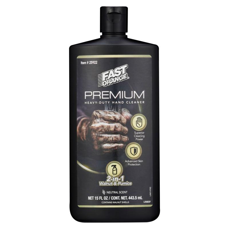 Permatex Fast Orange Neutral Scent Heavy Duty Hand Cleaner 15 oz, Pack of 12