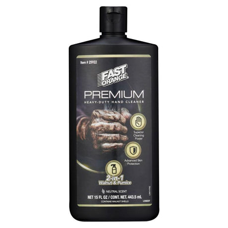 Permatex Fast Orange Neutral Scent Heavy Duty Hand Cleaner 15 oz, Pack of 12