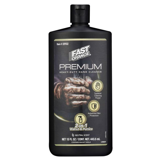 Permatex Fast Orange Neutral Scent Heavy Duty Hand Cleaner 15 oz, Pack of 12