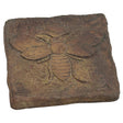 Athens Stonecasting Beige/Brown Concrete 2 in. H X 12 in. L X 12 in. W Bee Stepping Stone, Pack of 5