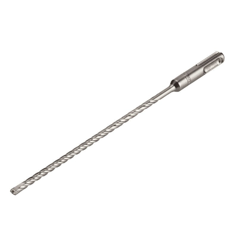 DEWALT Elite Series DW5506 Hammer Drill Bit, 3/16 in Dia, 12 in OAL, 4-Flute, 25/64 in Dia Shank, SDS Plus Shank