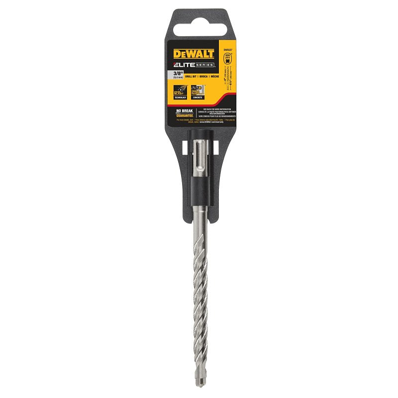 DEWALT DW5527 Drill Bit, 3/8 in Dia, 6-1/2 in OAL, SDS Plus Shank, 4-Flute