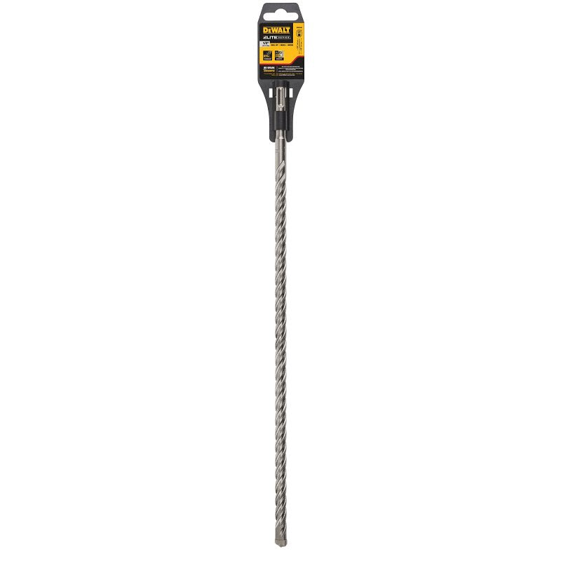 DEWALT Elite Series DW5540 Hammer Drill Bit, 3/16 in Dia, 4-1/2 in OAL, 4-Flute, 25/64 in Dia Shank, SDS Plus Shank