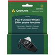 Coghlan's Black Whistle 6.875 in. H X 4.00 in. W X 0.75 in. L 1 pk
