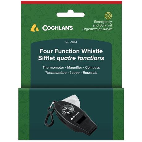 Coghlan's Black Whistle 6.875 in. H X 4.00 in. W X 0.75 in. L 1 pk
