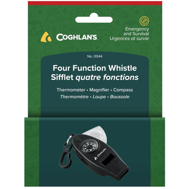 Coghlan's Black Whistle 6.875 in. H X 4.00 in. W X 0.75 in. L 1 pk