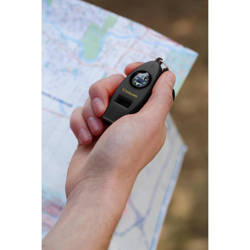 Coghlan's Black Whistle 6.875 in. H X 4.00 in. W X 0.75 in. L 1 pk