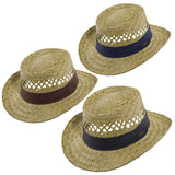 Panama Jack Gambler Hat Assorted One Size Fits Most, Pack of 12