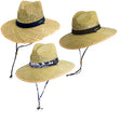 Panama Jack Safari Lifeguard Hat Assorted One Size Fits Most, Pack of 12