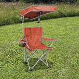 QuikChair Orange Canopy Kid's Folding Chair