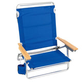 Rio Brands 5-Position Assorted Beach Chair, Pack of 4
