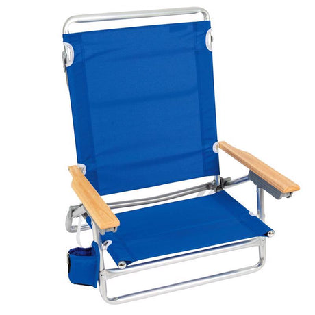 Rio Brands 5-Position Assorted Beach Chair, Pack of 4