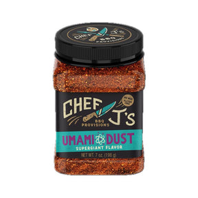 Chef J's BBQ Provisions Umami Dust BBQ Rub 7 oz