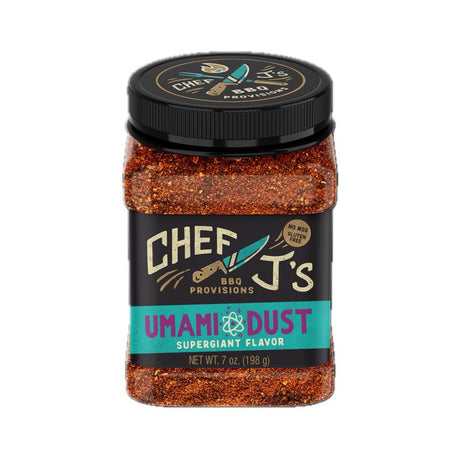 Chef J's BBQ Provisions Umami Dust BBQ Rub 7 oz