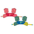 Aqua Swim Tadpole Assorted Fabric/Mesh Swimming Arm Bands, Pack of 4
