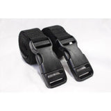 Bulk-Strap 1 in. W X 4 ft. L Black Utility Strap 175 lb 2 pk