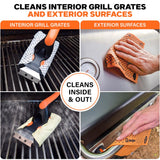 Q-Swiper Steam Clean Grill Cleaning Kit 6 pc, Pack of 6