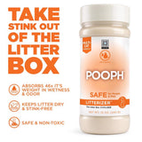 Pooph Cat Powder Kitty Litter Odor Eliminator 12 oz
