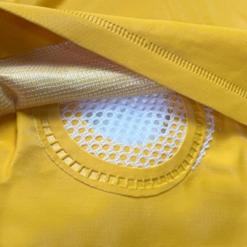 Boss Yellow PVC/Polyester Rain Jacket XL