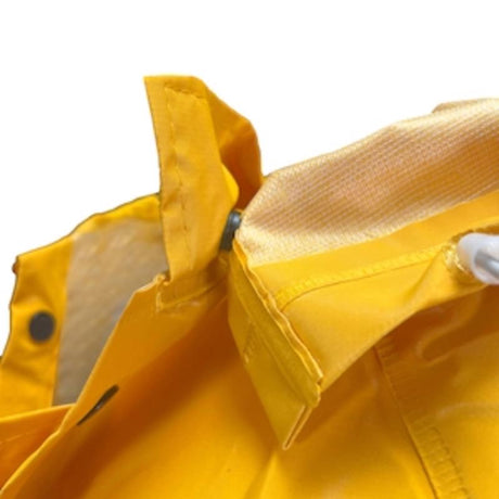 Boss Yellow PVC/Polyester Rain Jacket M