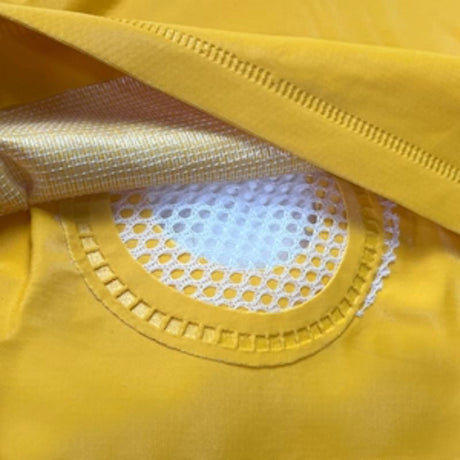 Boss Yellow PVC/Polyester Rain Jacket M