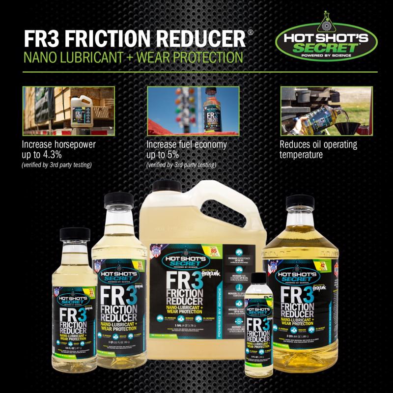 Hot Shot's Secret FR3 Friction Reducer Oil Additive 16 fl. oz.
