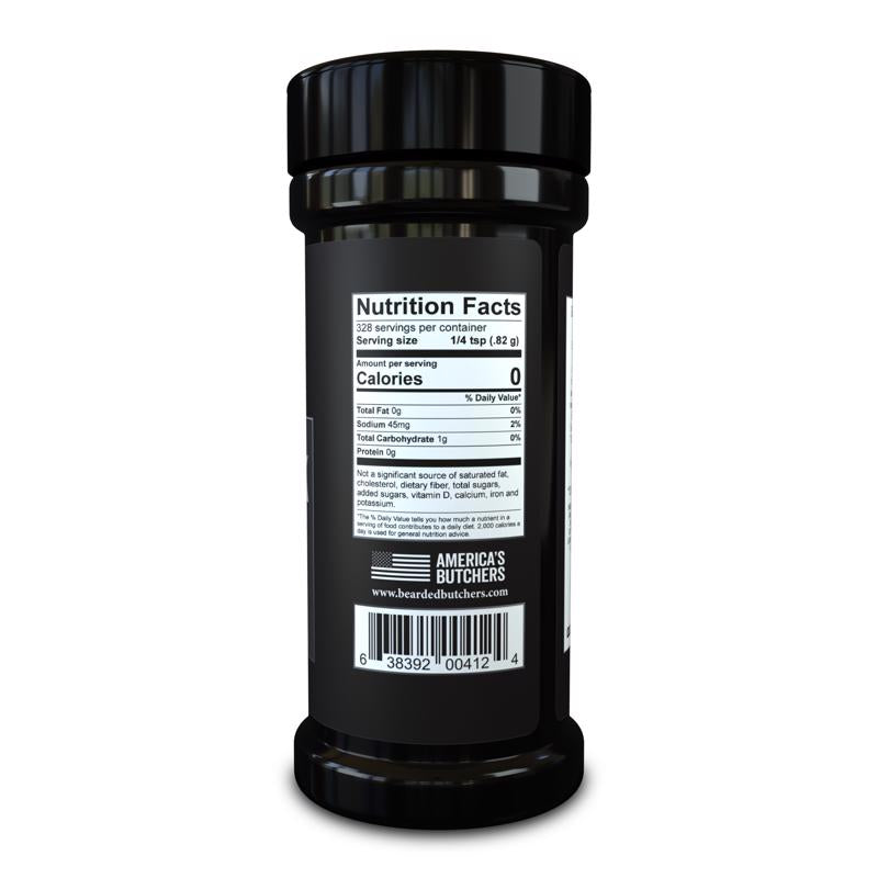 Bearded Butchers Black Blend Seasoning 9.5 oz