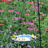 Nature's Way Ecocycle 0.63 qt Glass/Metal Hanging Bird Feeder