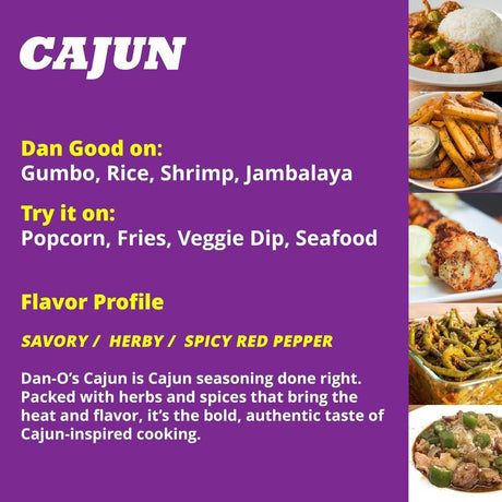 Dan-O's Cajun Seasoning 2.8 oz