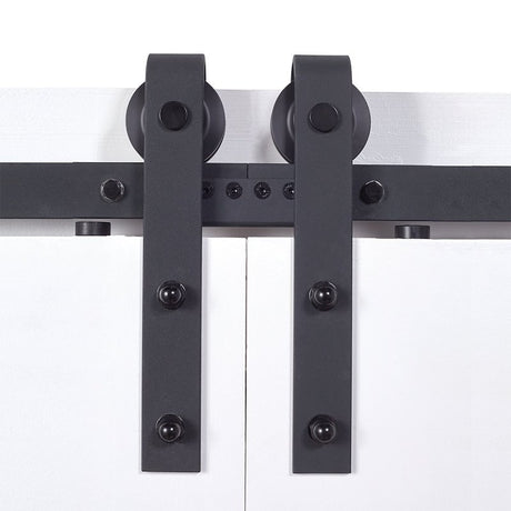 Renin Spectrum Series BD125-MB Track Joiner Kit, 250 lb, Matte Black