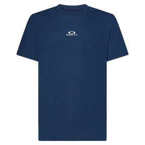Oakley Bark New M Short Sleeve Men's Crew Neck Navy Tee Shirt