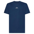 Oakley Bark New XL Short Sleeve Men's Crew Neck Navy Tee Shirt