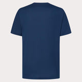Oakley Bark New XXL Short Sleeve Men's Crew Neck Navy Tee Shirt