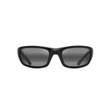 Maui Jim Stingray Unisex Gloss Black Frame Neutral Gray Lens Polarized Sunglasses