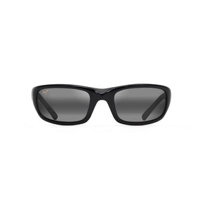 Maui Jim Stingray Unisex Gloss Black Frame Neutral Gray Lens Polarized Sunglasses