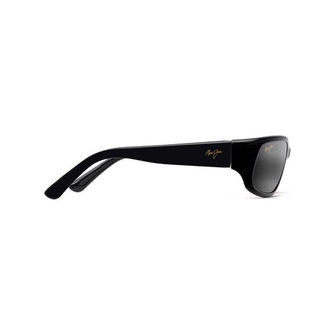 Maui Jim Stingray Unisex Gloss Black Frame Neutral Gray Lens Polarized Sunglasses